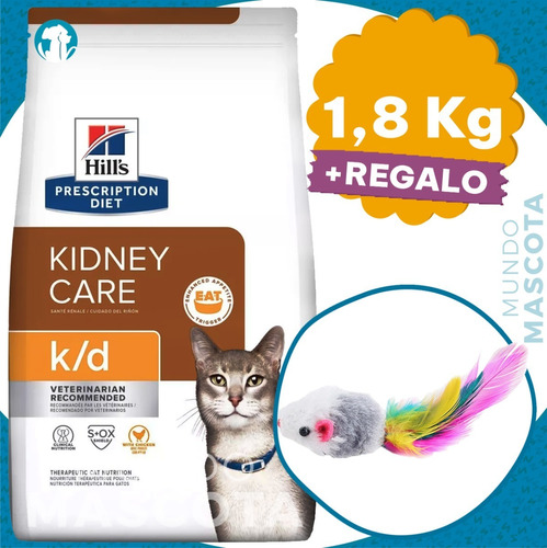 Hills Gato Prescription Diet K/d 1,8 Kg + Envío Gratis