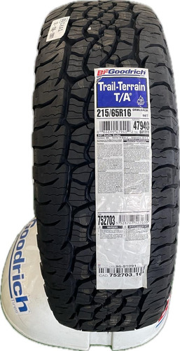 215/65r16 Bfgoodrich Trail - Terrain T/a   Kit Por 4