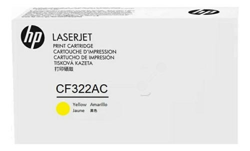 Toner Original Cf322a Amarillo Contractual M680 16500pag