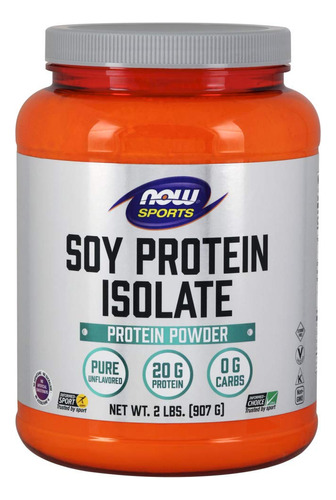 Now Sports Nutrition, Aislamiento De Proteína De Soja 0.71.