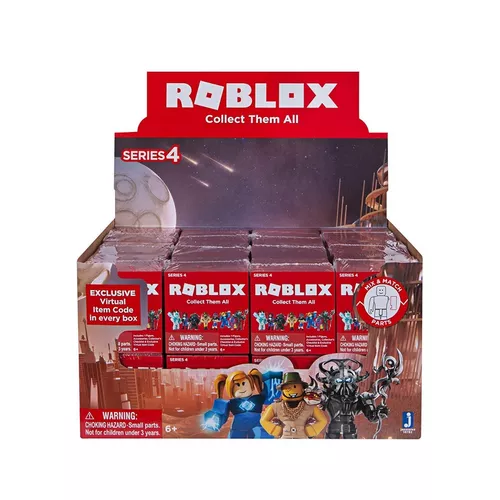 Boneco Sortido Roblox Caixa Misteriosa C/ Código Para Jogo - Loja