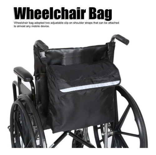 Mochila Colgante Para Silla De Ruedas De Gran Capacidad De M
