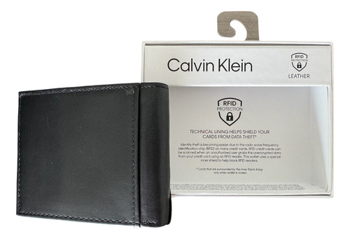 Carteira Calvin Klein Masculina C/ Sistema Rfid - Original