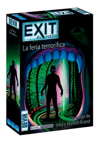 Juego Escape Room Exit La Feria Terrorífica Original