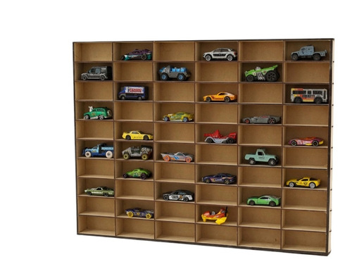 Organizador Repisa Colecionador Para 60 Esp Hotwheels