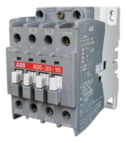 Contactor Magnético Abb A26-30-10 Bobina 110vac, 26amp