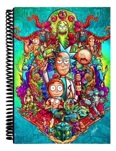 Cuaderno Personalizado Rick And Morty 