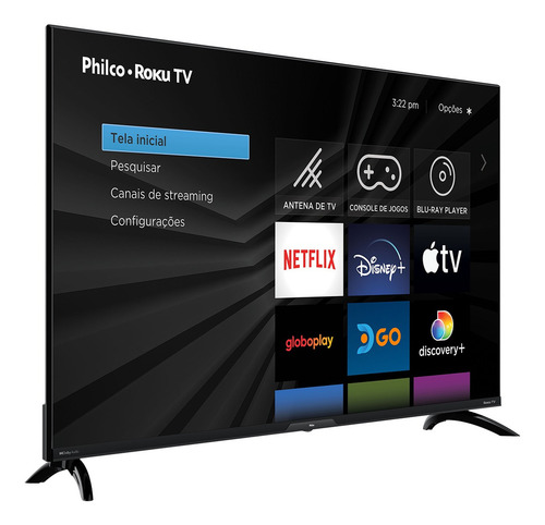 Tv Smart Philco 43 Ptv43g7er2cpblf Led Roku Wifi Dolby Áudio 110v/220v