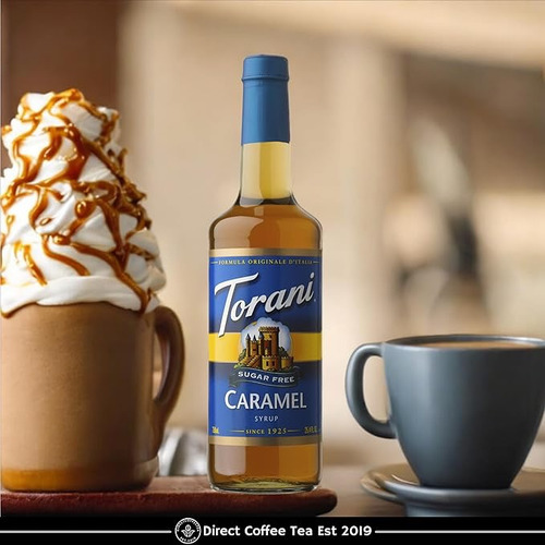 Torani Caramelo Clásico Sin Azúcar Con Dispensador Te Cafe