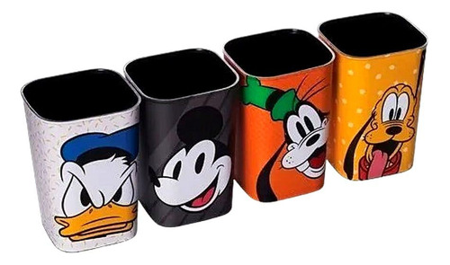 Organizador De Mesa Porta Lapis Turma Mickey