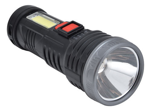Linterna Led Con Luz Lateral Cob Carga Usb Linterna