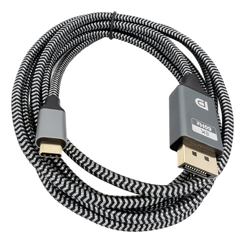 Cable Usb C ,4, Accesorios De 5,9 Pies, Cable Trenzado De