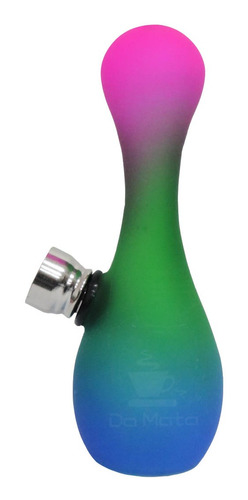 Mini Bong De Vidro  Colorido Pequeno - Tabacaria