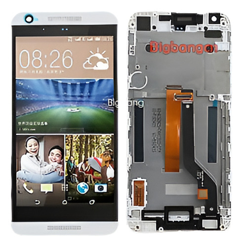 Blanco Para Htc Deseo 626s Touch Lcd Display Pantalla Digita