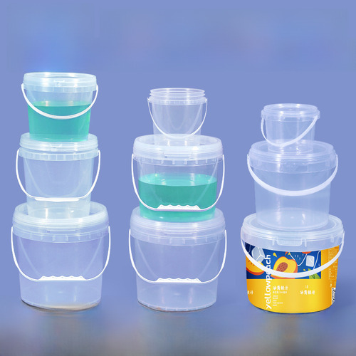 Barril Plástico Transparente Grado Alimenticio 5ll 50 Piezas