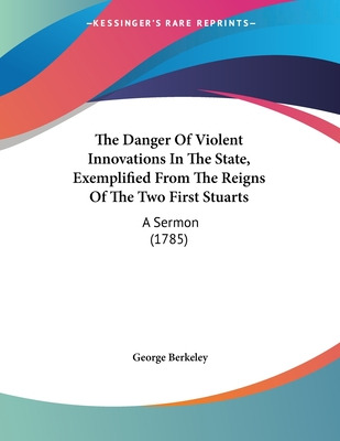 Libro The Danger Of Violent Innovations In The State, Exe...