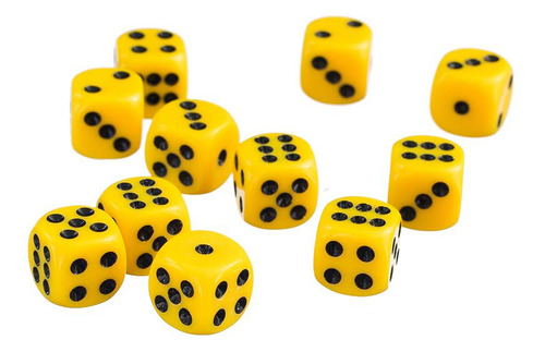 4 Paquete De 3-4 Juegos De Dados De Punto De Seis 4 Piezas