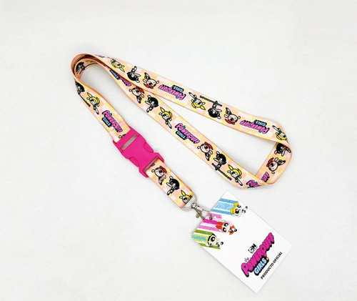 Lanyard Llavero Cinta Chicas Super Poderosas Oficial