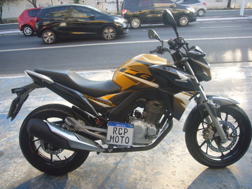 Imagem 9 de 9 de Honda Cb 250 Twister 2020 Abs Amarela Nova Baixo Km Troca