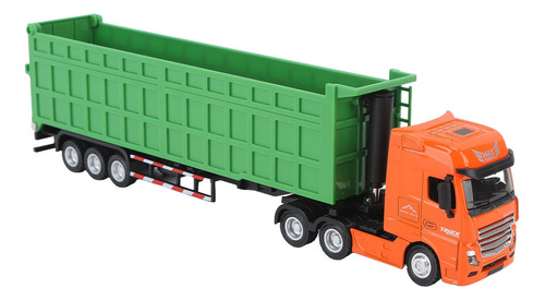 Modelo 1:50 Truck Scale Diecast Toy Static Car Dump Para Cri