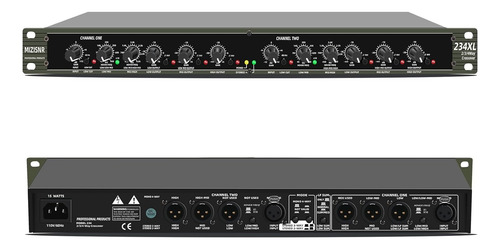 Crossover De Audio Profesional, 2/3 Vías Estéreo/ 4 Vías ...