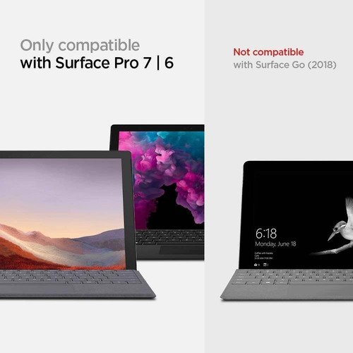 Funda Spigen Stand Folio Para Surface Pro7/ 6 Negro