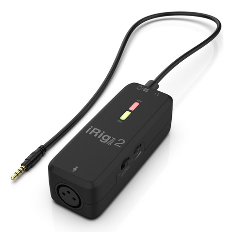 Interfaz De Audio Ik Multimedia Irig Pre 2 Para Ios/android