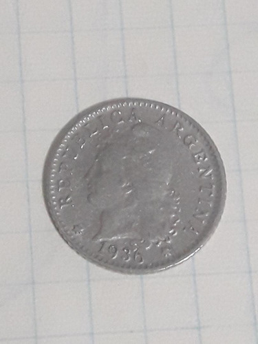 Moneda De 5 Centavos De 1936