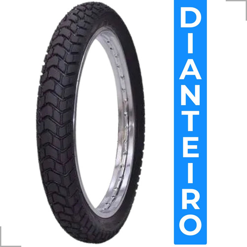 Pneu De Moto Dianteiro 90/90-19 Vites Com Camara Robust