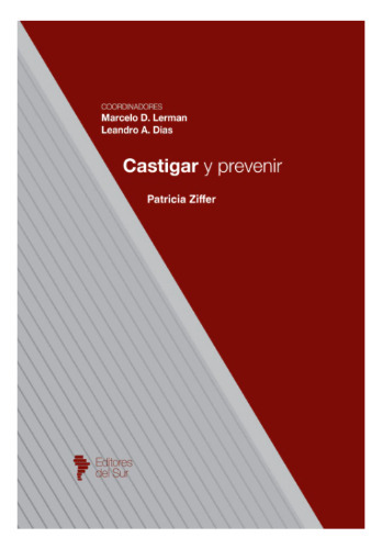 Castigar Y Prevenir, De Patricia Ziffer. Editorial Editores Del Sur, Tapa Blanda, Edición Primera En Español, 2023