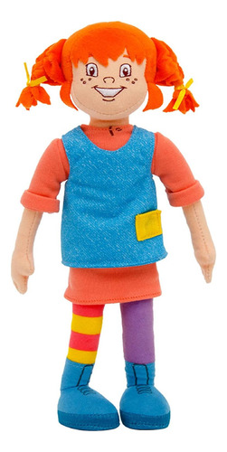 Plush Doll Mighty Mojo Pippy Longstocking 30cm Classic Book