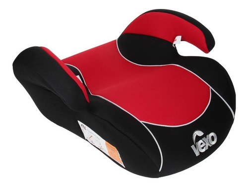 Butaca Infantil Universal Booster Niño Negro/rojo