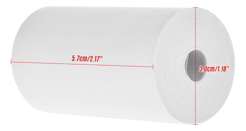 Rollo De Papel Térmico Para Recibos De 57* 30 Mm Para Impres