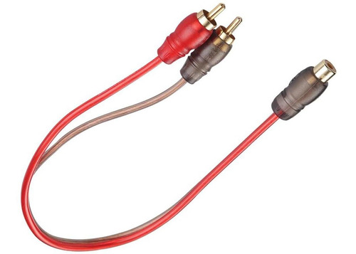 Cable Alargue Rca 1 Hembra 2 Macho Potencia Amplificador 1f