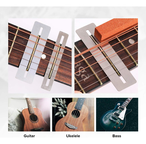 Kit De Herramientas De Reparación De Guitarras, Kit De Confi
