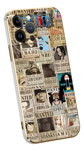 Funda Para iPhone Con Proteccion De Camara,one Piece B060