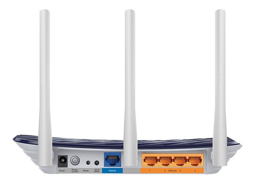Imagen 3 de 3 de Router Tp-link Archer C20 Azul Y Blanco 100v/240v