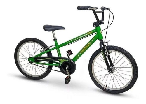 Bicicleta Aro 20 Com Pezinho Army - Nathor - Verde