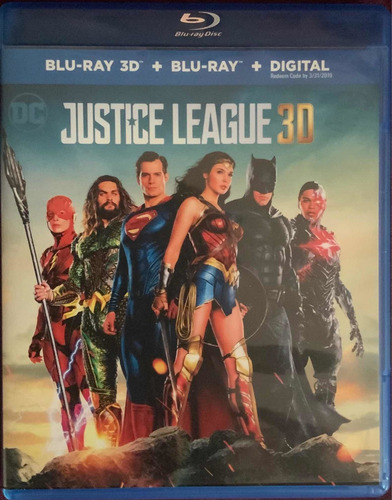 Justice League Bluray 3d Liga De La Justicia