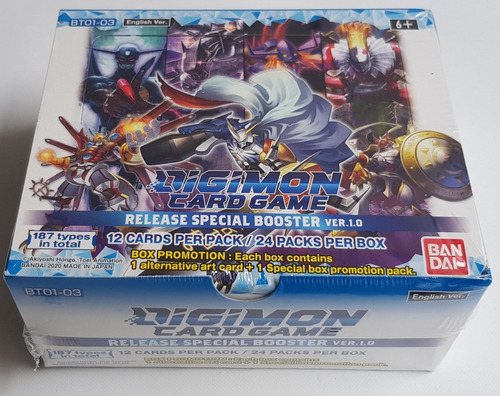 Digimon Card Game Release Special Booster Ver. 1.0 Caja