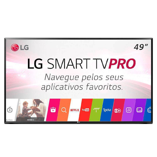 Smart Tv Led 49 Polegadas LG 49lj551c Full Hd 2 Hdmi Wifi Us