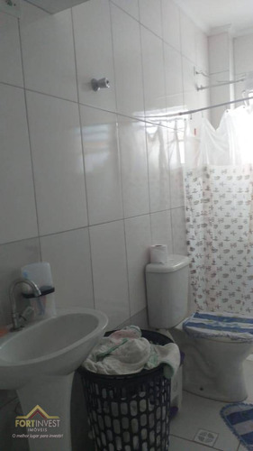 Imagem 6 de 16 de Casa Com 2 Dormitórios À Venda, 63 M² Por R$ 180.000,00 - Balneário Esmeralda - Praia Grande/sp - Ca0714