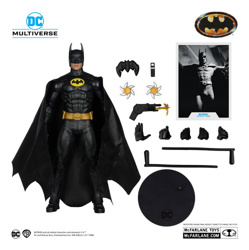Batman 1989 Dc Michael Keaton Tim Burton Mcfarlane Multivers