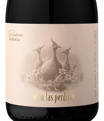 Las Perdices Reserva Bonarda 6x750 Ml Viña Las Perdices