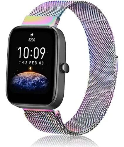 comprar Amzpas Bandas De Metal Para Amazfit Bip U Pro\u002Fbip