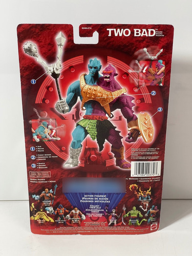 Masters Of The Universe He-man Two Bad 2003 Mattel Nuevo (Usado)