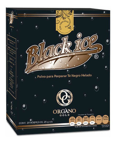 Té Negro Helado, Organo Gold