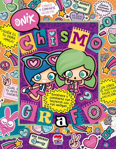 Chismógrafo Onix, de Guerra Flores, Rosa Luisa. Editorial Mega Ediciones, tapa blanda en español, 2018