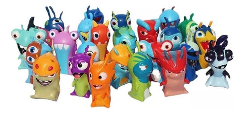 Combinación De 24 Figuras De Coleccionables Slugterra Undert