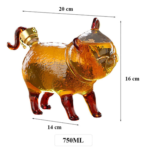 Decantador De Whisky, Botella De Vino, Barra, 750ml Gato